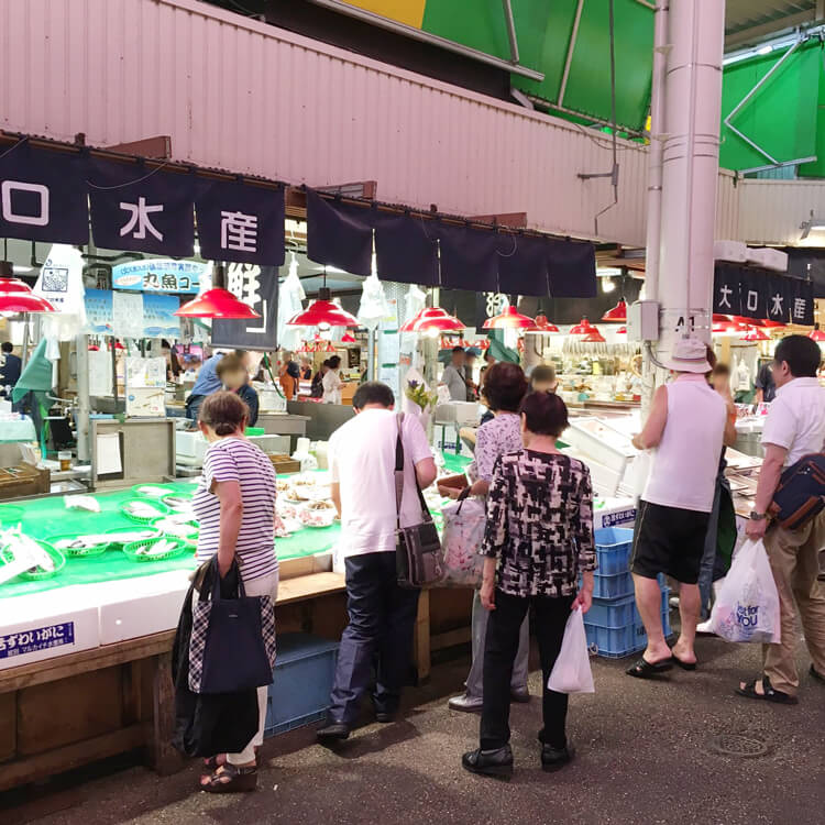 近江町市場風景
