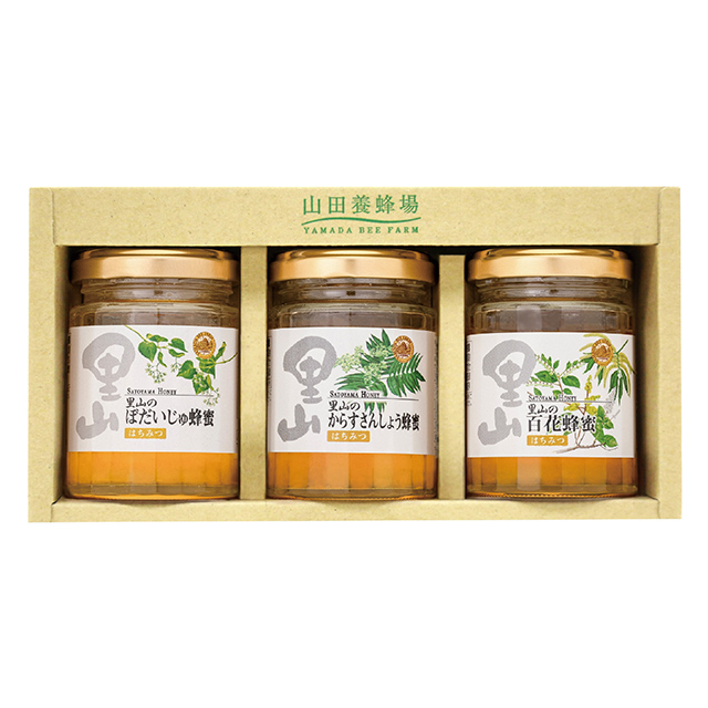 国産ハチミツ　３本 国産はちみつ3本セット （アカシア・とち・菩提樹
